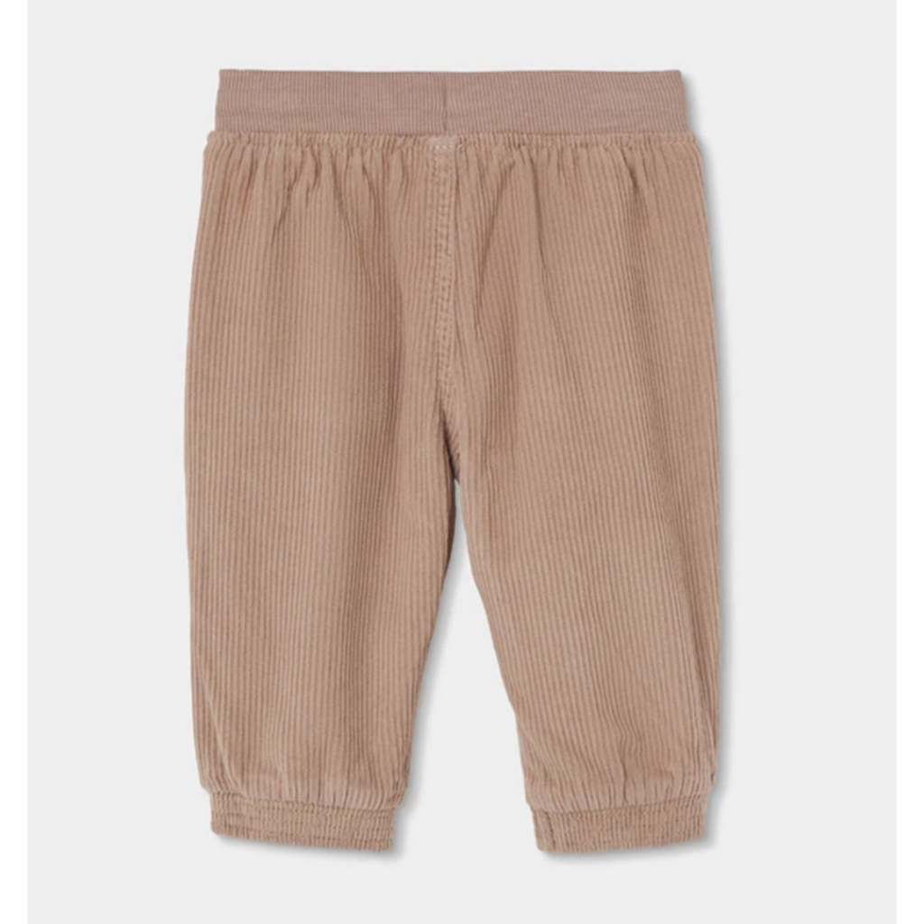 Corduroy Pant W/Drawstrings Taupe