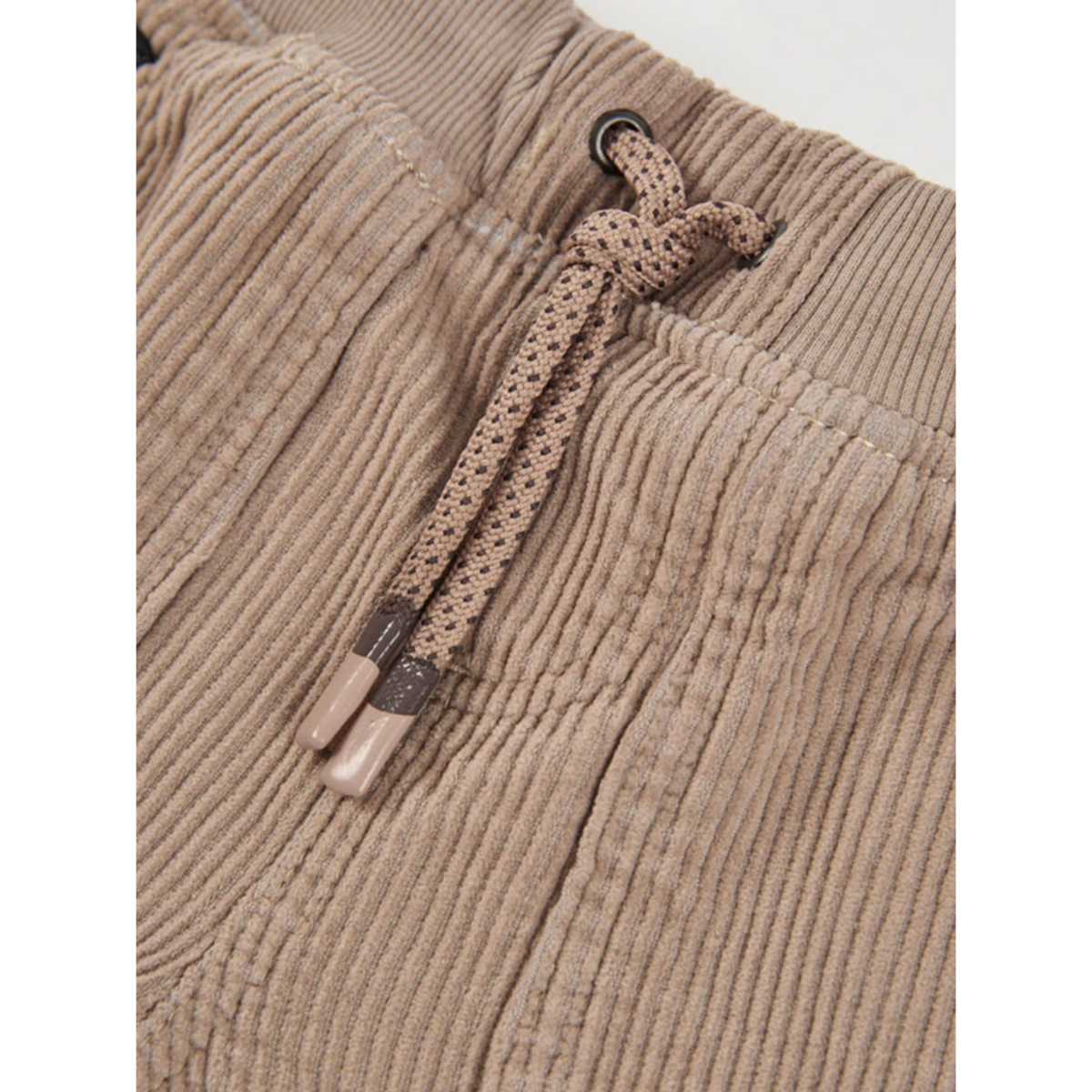 Corduroy Pant W/Drawstrings Taupe