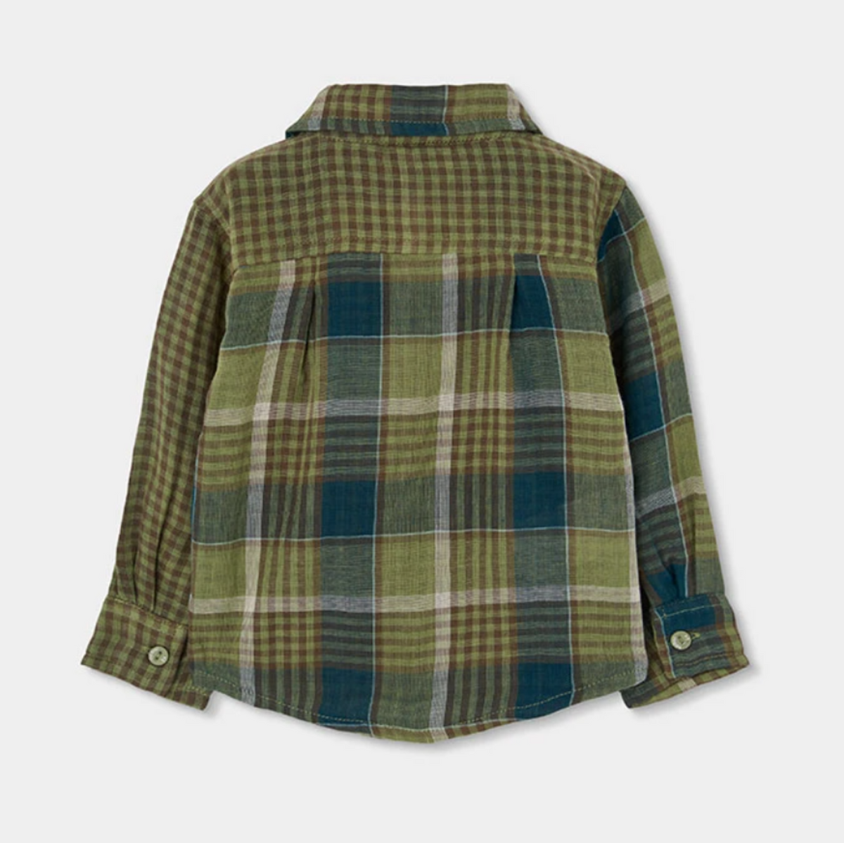 Mountain Patch Green Checked Shirt