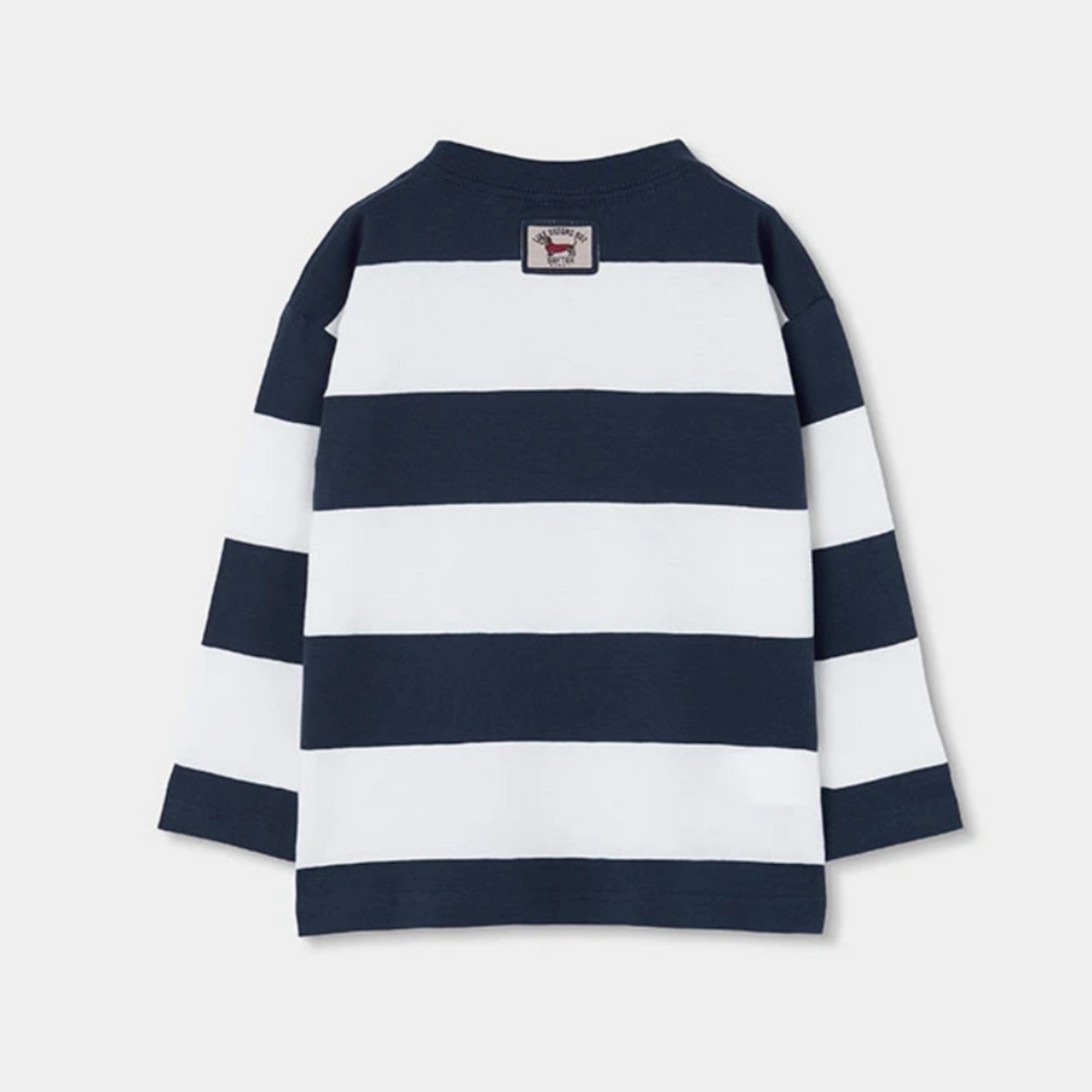 Navy/White Stripe Long Sleeve Tee