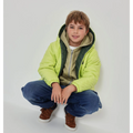 Reversible Green Puffer Jacket