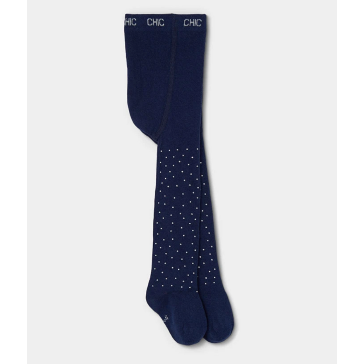 Navy Sequins Tights