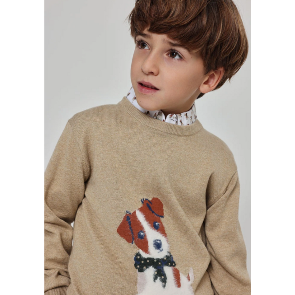 Puppy Sweater Beige