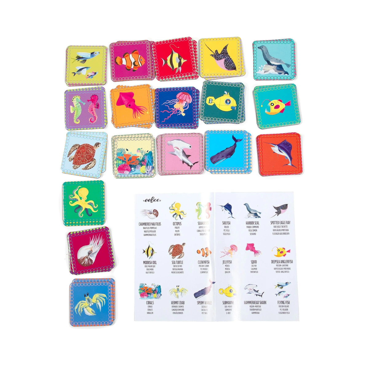 Sea Life Matching Game