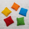 Multicolored Canvas Square Hacky Sack