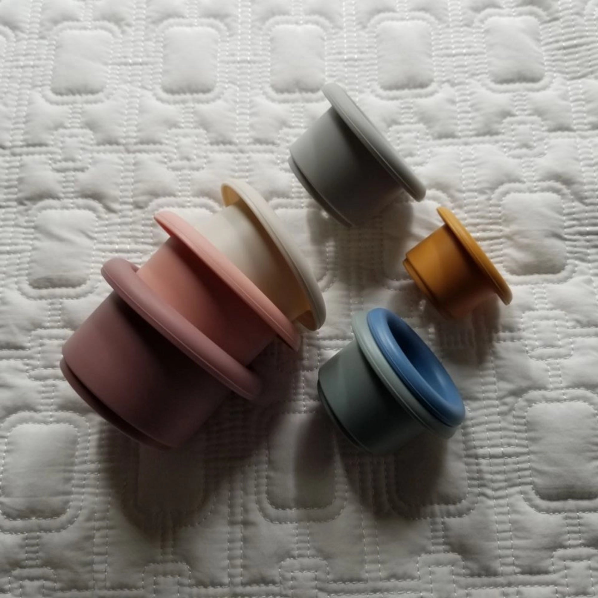 Stacking Water Cups Silicone Bath Toy