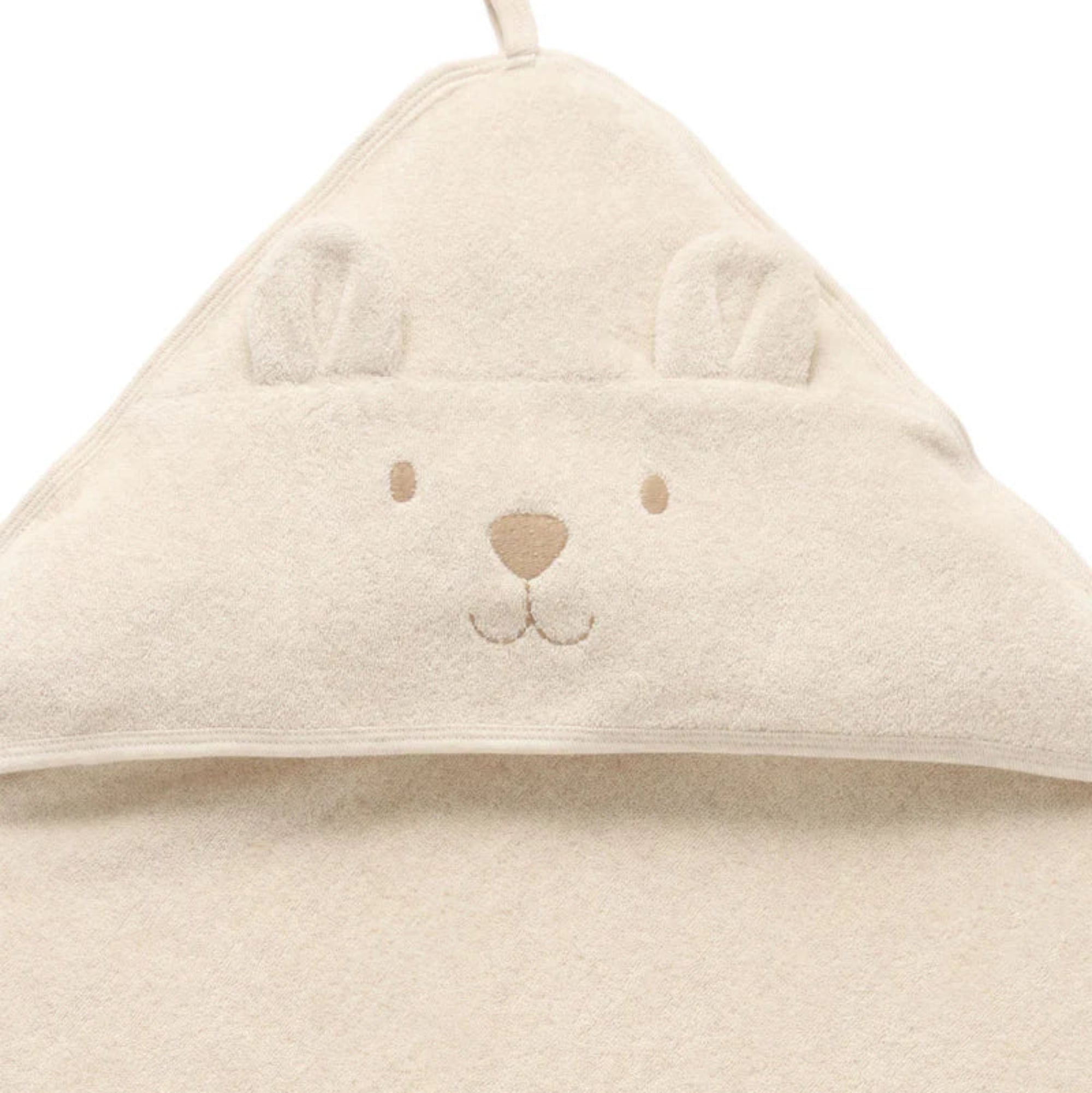 Essential Bear Towel - Wheat Melange