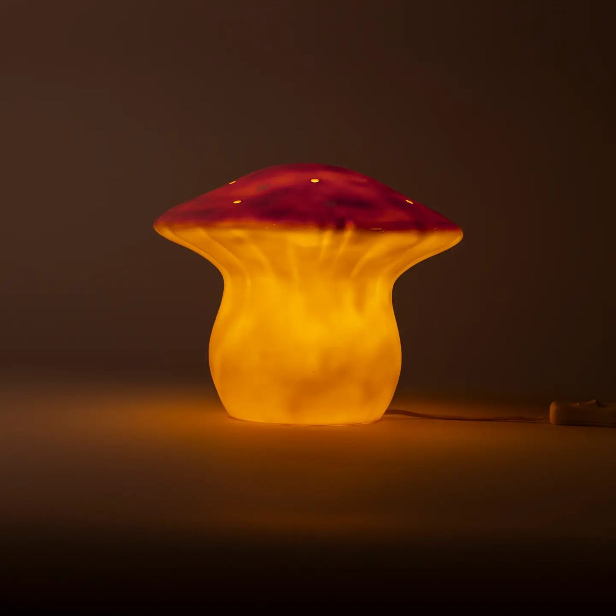 Medium Mushroom Vintage Pink w/ Plug