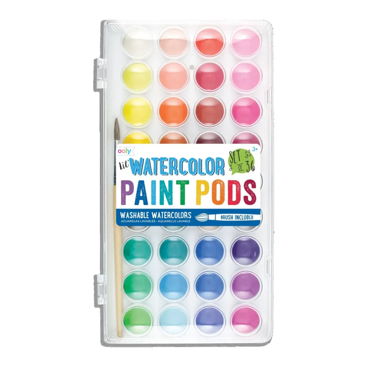 Watercolor Paint Pods