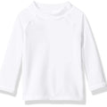 UPF 50 Rash Guard Swim Top - White