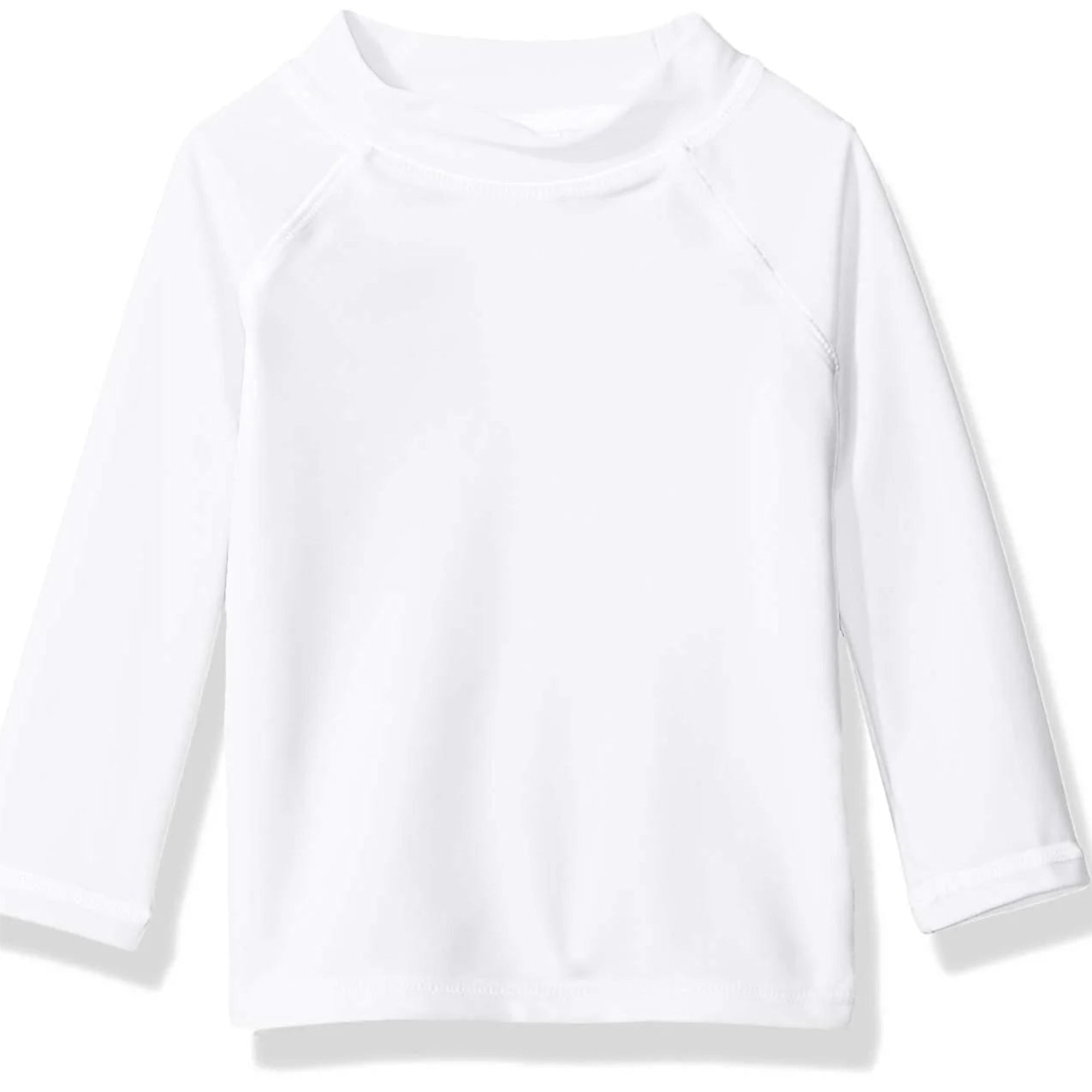 UPF 50 Rash Guard Swim Top - White