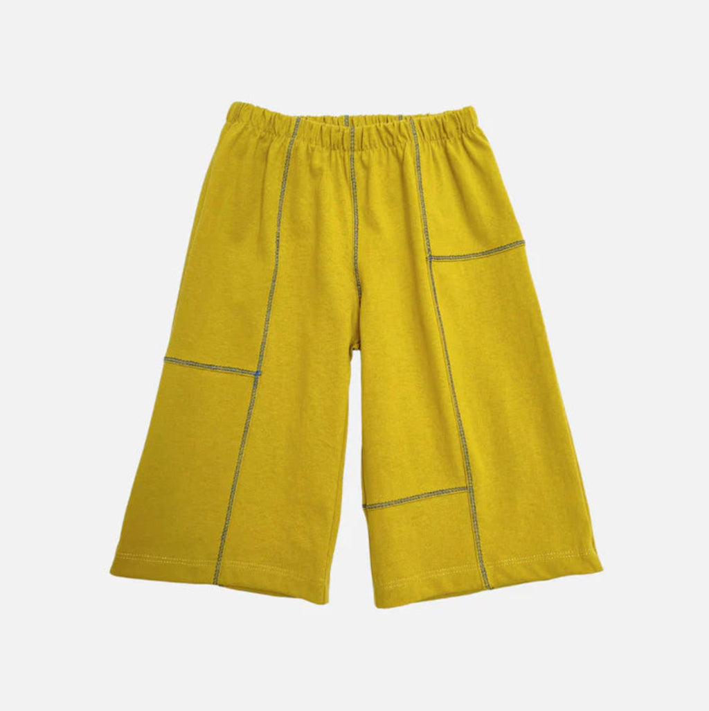 Topstitch Baby Pant - Chartreuse
