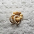 Silicone Beaded Rattle Teether Toy - Yellow