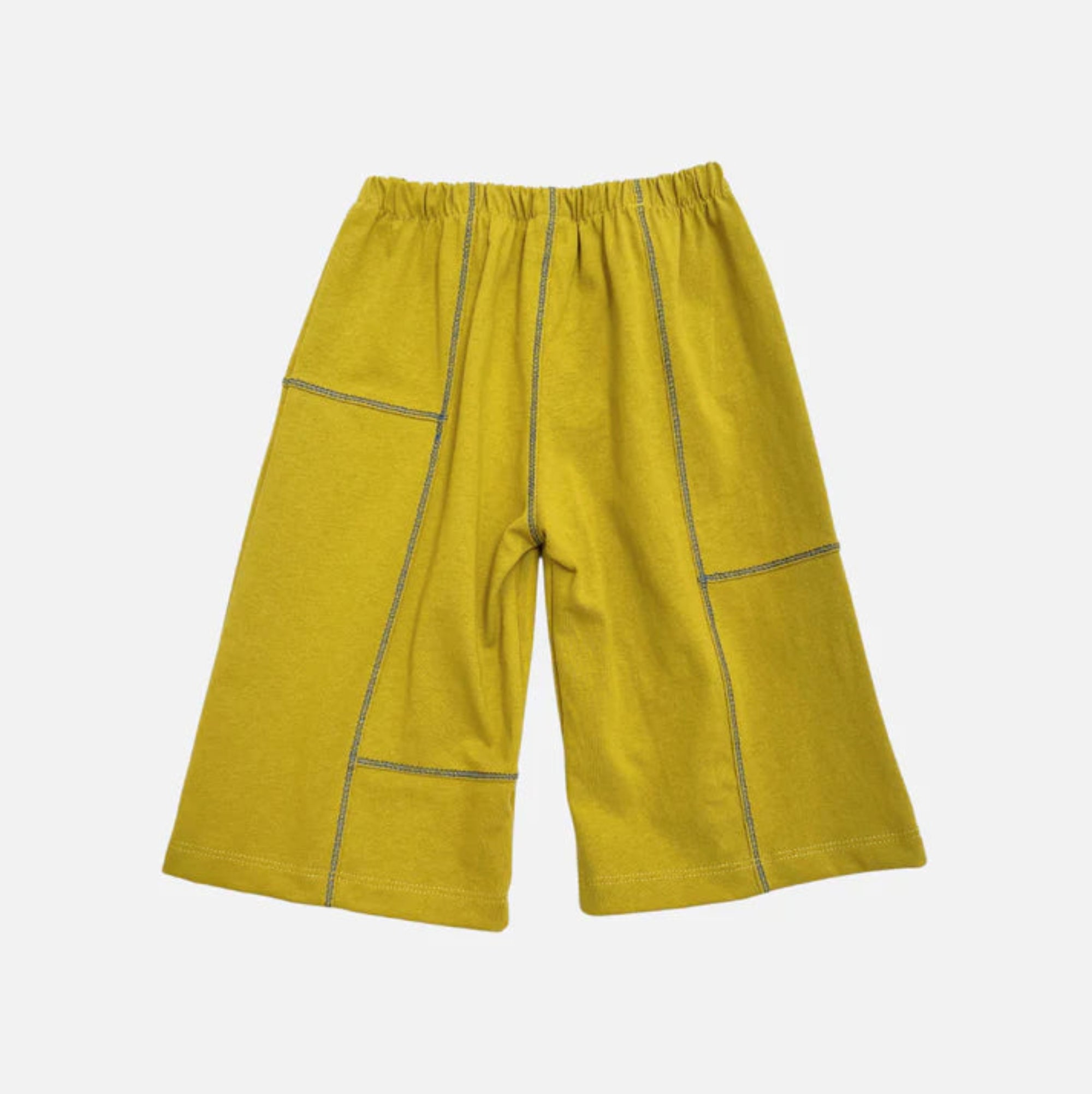 Topstitch Baby Pant - Chartreuse