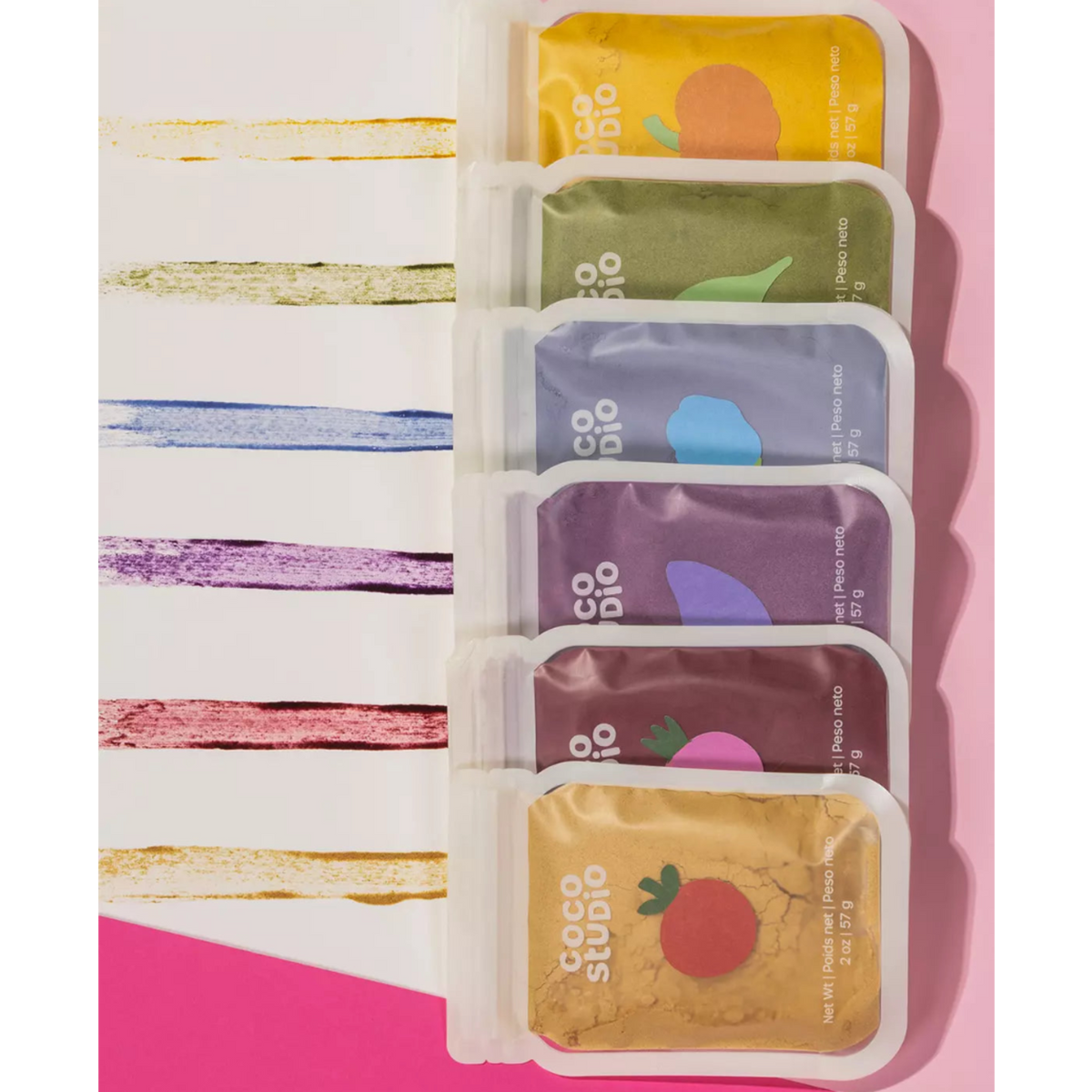 Vegetable Powder Paint Set