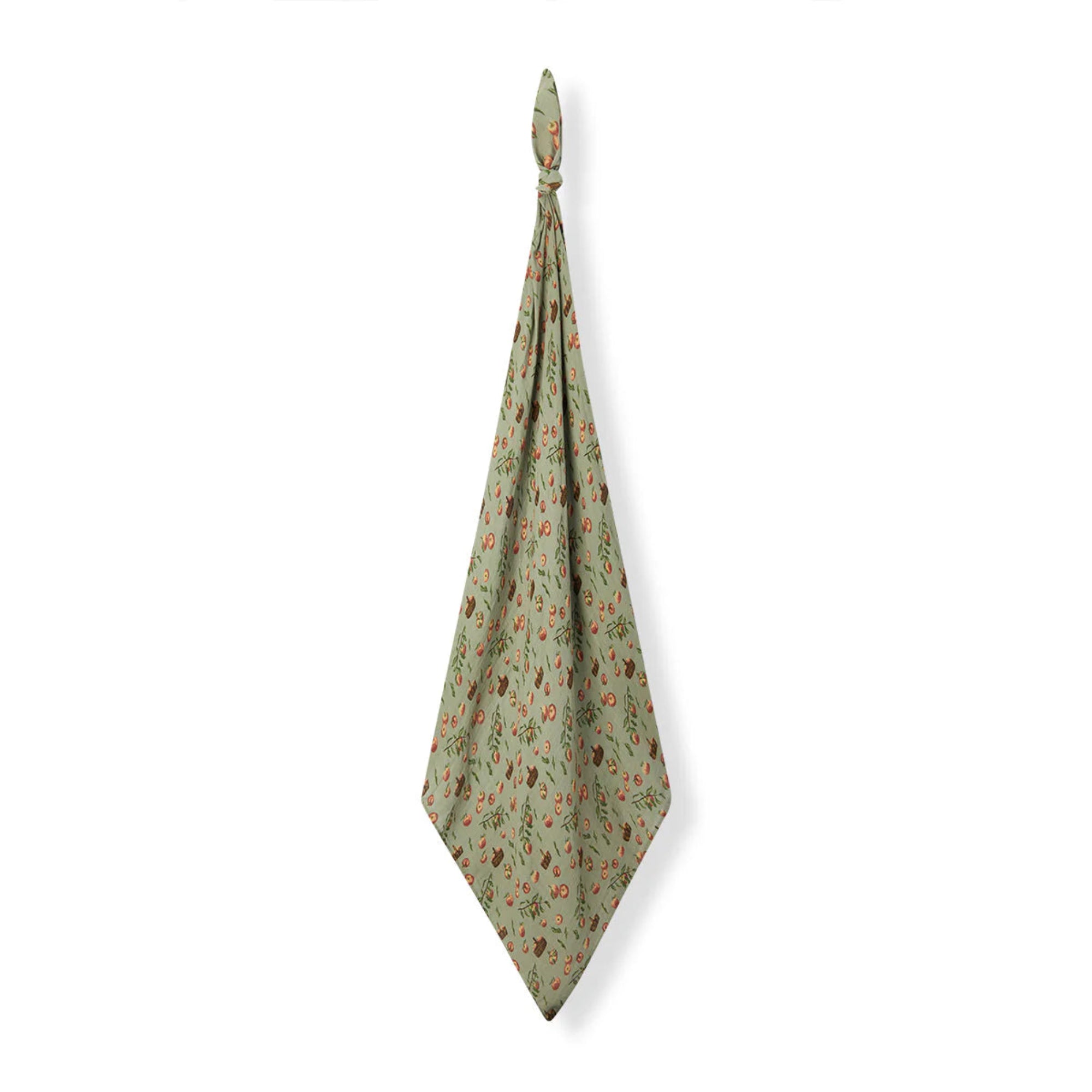 Organic Cotton Swaddle - Apple Orchard