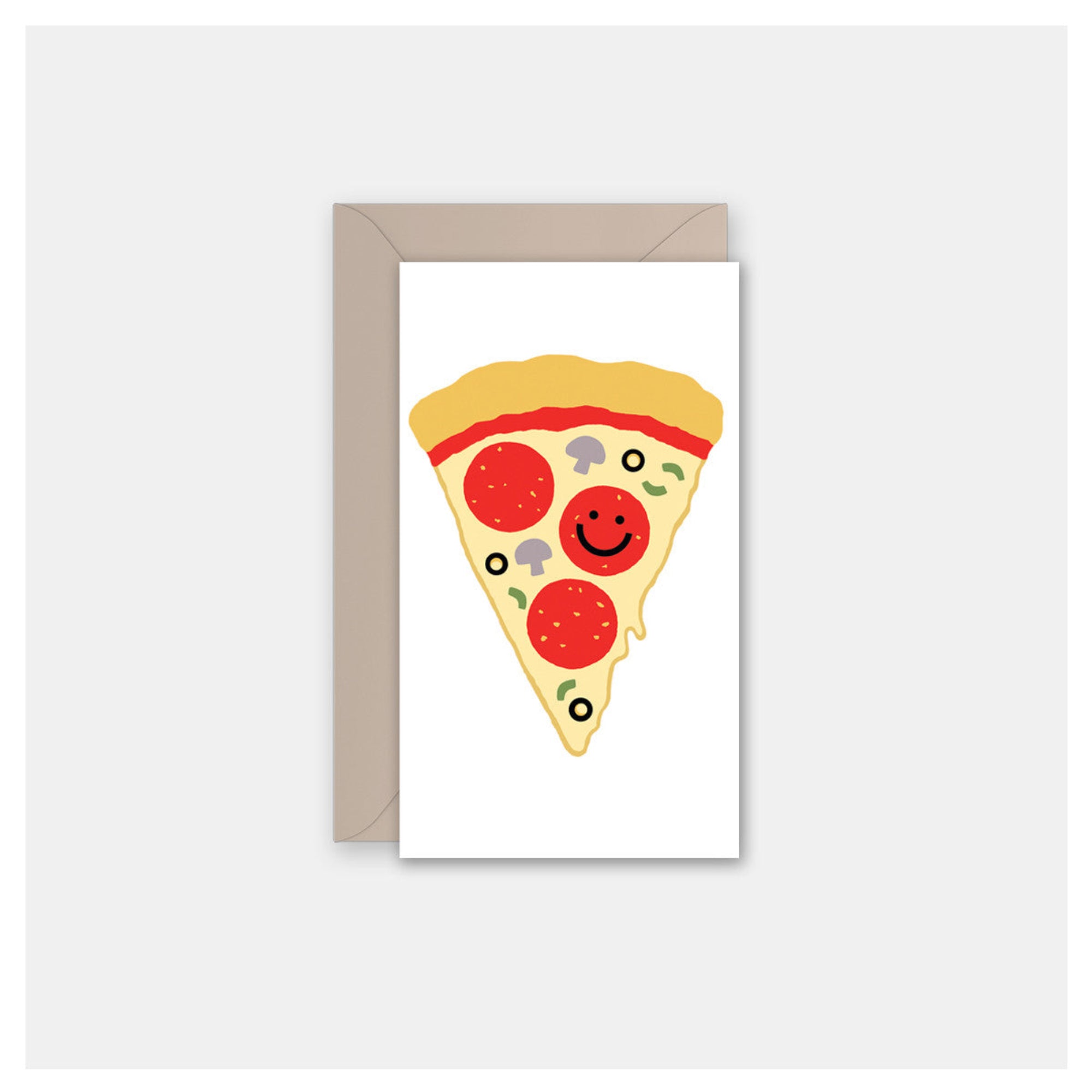 Pizza Slice Enclosure Card